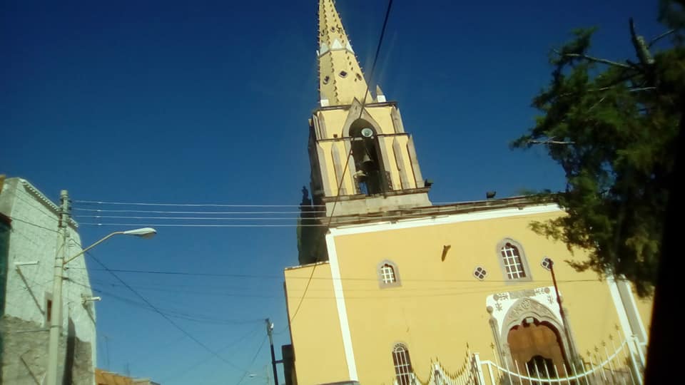 El templo de Venaderos o General Ignacio Zaragoza, comunidad de Jesús María, Aguascalientes. Foto: objetivo7/Cuauhtémoc Villegas Durán.