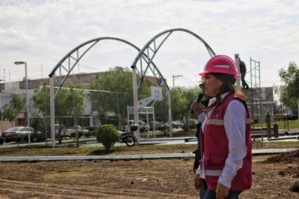Ayuntamiento de Aguascalientes realiza velarias en parques de la ciudad para una mejor convivencia social