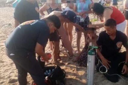 El mar casi se traga a 21 turistas mexicanos