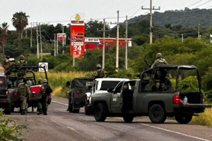 Enfrentamiento en Culiacán