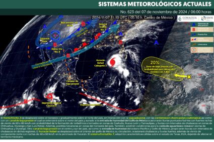 Frente frío pegará duro en el noreste de México