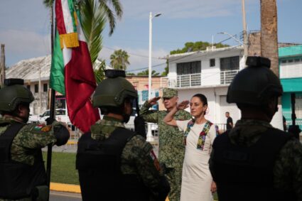 “A los mexicanos se les respeta”, dice Claudia al celebrar un año del tren Maya