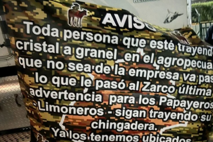 CJNG se adjudica ejecución y advierte a “Papayeros-Limoneros” del Agropecuario