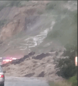 Cerrada carretera a Calvillo: se deslava cerro por Colomos