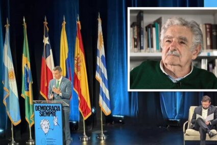En Nueva York, 3 presidentes celebran a Mujica y su sobriedad política