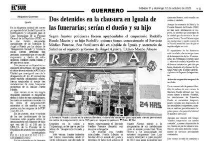 Siguen detenciones ilegales por el caso Iguala: clausuran funerarias a 11 años de la masacre