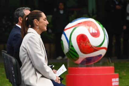 Sheinbaum presenta oficialmente el Mundial 2026