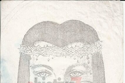 Cristo dibujado por “Raffles, el Ladrón de la Manos de Seda”