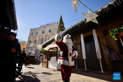 Tensa Navidad en Jerusalén