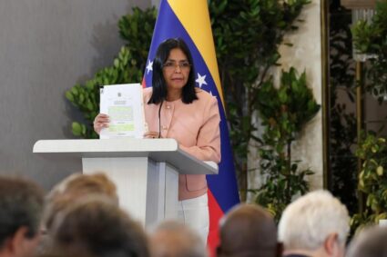 Delcy es elegida presidente de Venezuela
