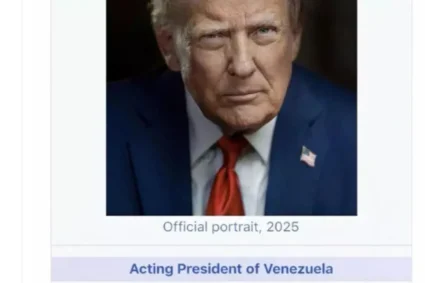 Trump, nuevo presidente venezolano
