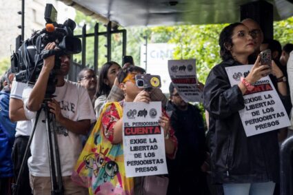 14 periodistas detenidos en Venezuela