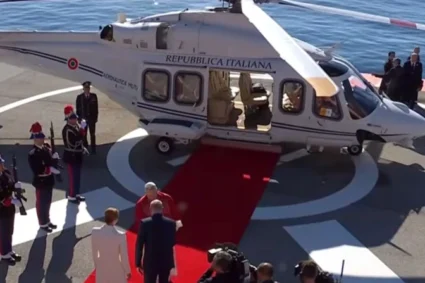 El Papa ya está en Mónaco