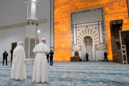 León XIV visita la Gran Mezquita de Argel