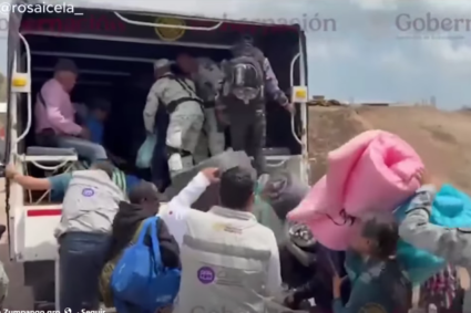Vídeo: Retornan 118 desplazados a Chilapa