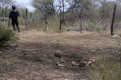 Hallan osamenta en rancho de Pabellón de Arteaga