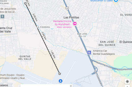 La f0s4 del Mundial: Las Pintitas, a sólo 4 Km del aeropuerto GDL, en línea recta, “mundialistas” pasarán por allí