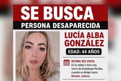 DESAPARECE MUJER EN LA SALIDA A SAN LUIS POTOSÍ; SE DIRIGÍA A JALISCO