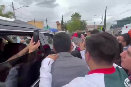 ​VISITA FANTASMA: Claudia Sheinbaum en Aguascalientes; blindaje de logística, protestas y silencio institucional
